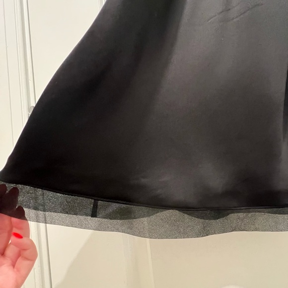 GIORGIO ARMANI Empire-Waist Plisse off the shoulder Silk Dress US SZ 4 - Picture 3 of 14